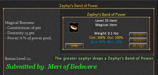 Picture for Zephyr's Band of Power