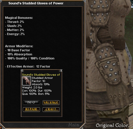 Picture for Sound's Studded Gloves of Power (Mid)