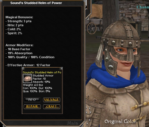 Picture for Sound's Studded Helm of Power (Mid)