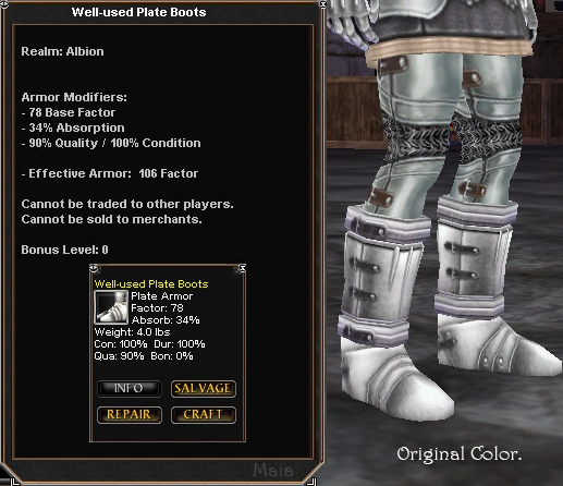 Picture for Well-used Plate Boots