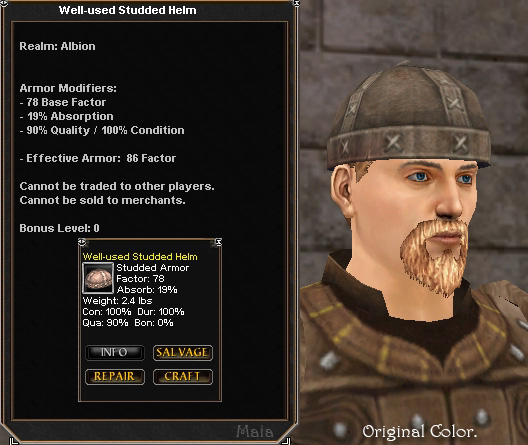 Picture for Well-used Studded Helm