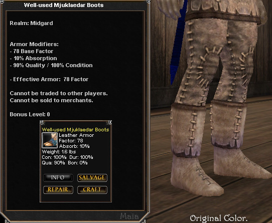 Picture for Well-used Mjuklaedar Boots