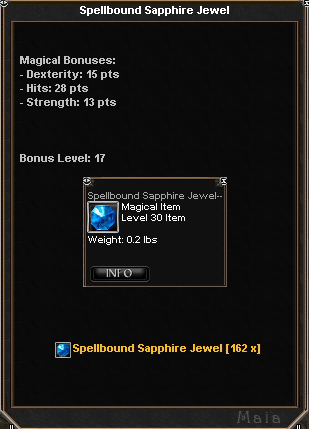 Picture for Spellbound Sapphire Jewel (Hib)