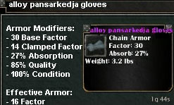 Picture for Alloy Pansarkedja Gloves