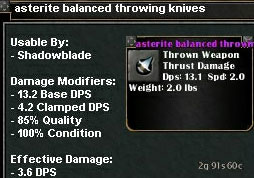 Picture for Asterite Balanced Throwing Knives