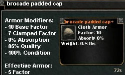Picture for Brocade Padded Cap