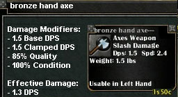 Picture for Bronze Hand Axe (Mid)