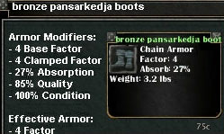 Picture for Bronze Pansarkedja Boots