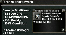 Picture for Bronze Short Sword (Mid)