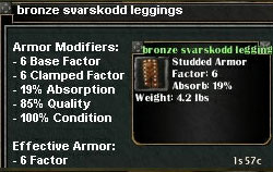 Picture for Bronze Svarskodd Leggings