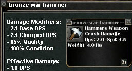 Picture for Bronze War Hammer