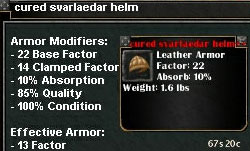 Picture for Cured Svarlaedar Helm