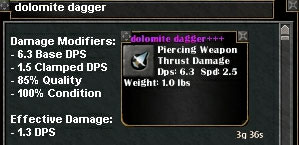 Picture for Dolomite Dagger