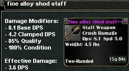 Picture for Fine Alloy Shod Staff (Mid)