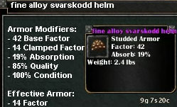 Picture for Fine Alloy Svarskodd Helm