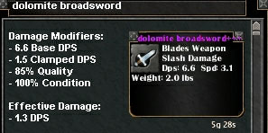 Picture for Dolomite Broadsword