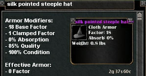 Picture for Silk Pointed Steeple Hat (Hib)