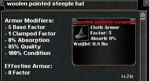 Picture for Woolen Pointed Steeple Hat (Hib)