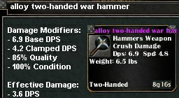 Picture for Alloy Two-Handed War Hammer