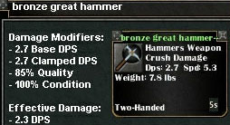 Picture for Bronze Great Hammer (Mid)
