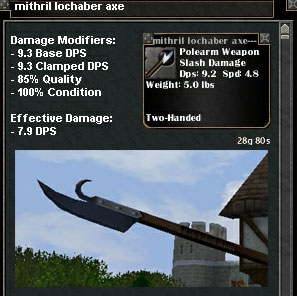 Picture for Mithril Lochaber Axe