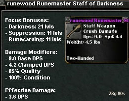 Picture for Runewood Runemaster Staff of Darkness