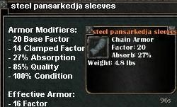 Picture for Steel Pansarkedja Sleeves