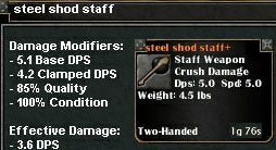 Picture for Steel Shod Staff (Mid)