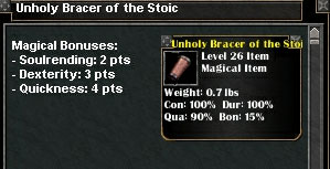 Picture for Unholy Bracer of the Stoic
