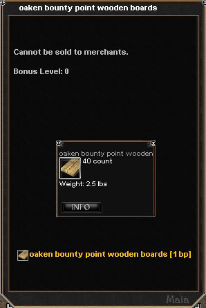 Picture for Oaken Bounty Point Wooden Boards