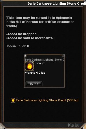 Picture for Eerie Darkness Lighting Stone Credit