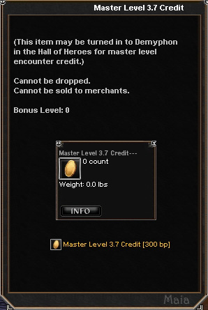 Picture for Master Level 3.7 Credit