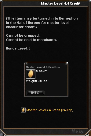 Picture for Master Level 4.4 Credit