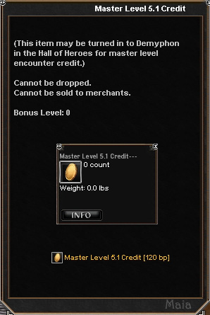 Picture for Master Level 5.1 Credit