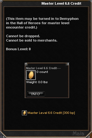 Picture for Master Level 6.6 Credit