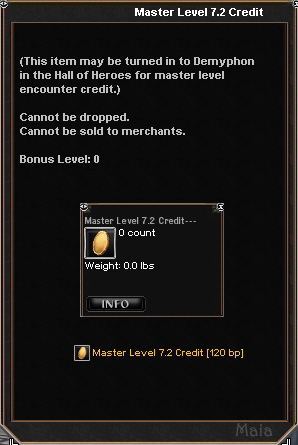 Picture for Master Level 7.2 Credit