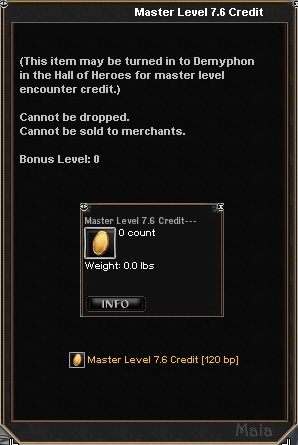 Picture for Master Level 7.6 Credit