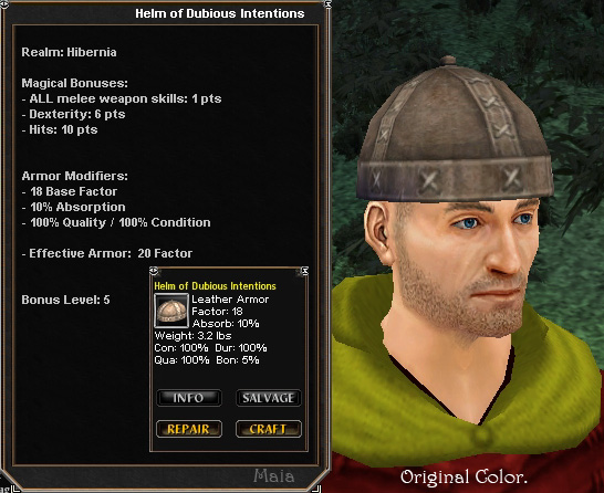 Picture for Helm of Dubious Intentions (leather)