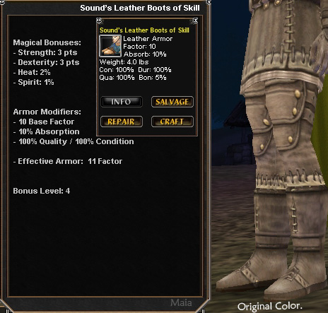 Picture for Sound's Leather Boots of Skill (Mid)