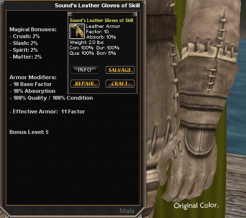 Picture for Sound's Leather Gloves of Skill (Mid)