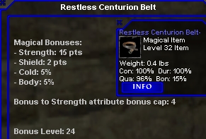 Picture for Restless Centurion Belt