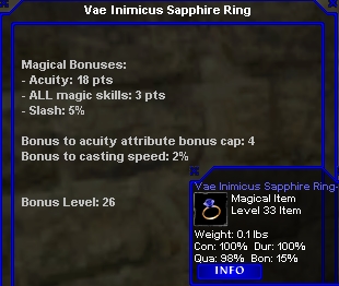 Picture for Vae Inimicus Sapphire Ring