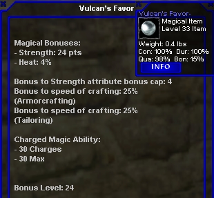 Picture for Vulcan's Favor