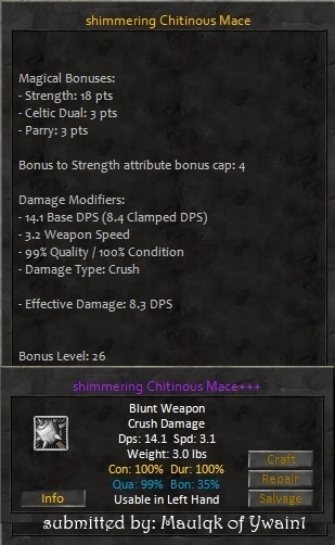 Picture for Shimmering Chitinous Mace