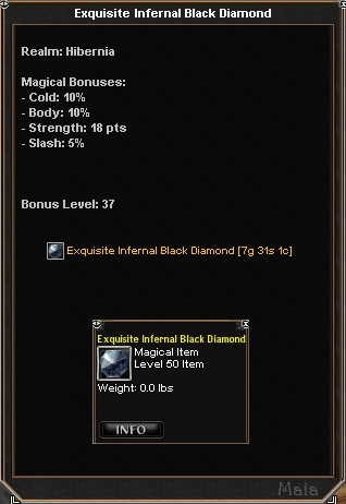 Picture for Exquisite Infernal Black Diamond (Hib)