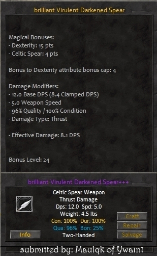 Picture for Virulent Darkened Spear