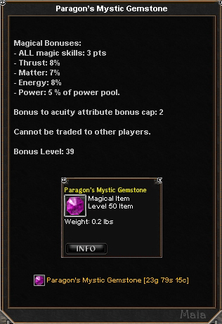 Picture for Paragon's Mystic Gemstone