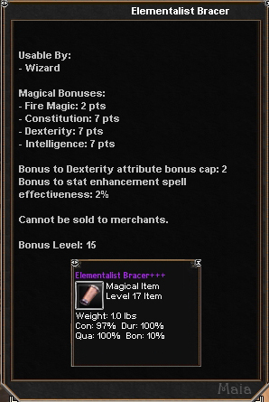 Picture for Elementalist Bracer