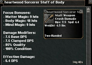 Picture for Heartwood Sorcerer Staff of Body