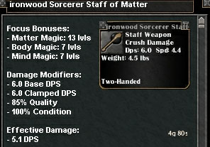 Picture for Ironwood Sorcerer Staff of Matter